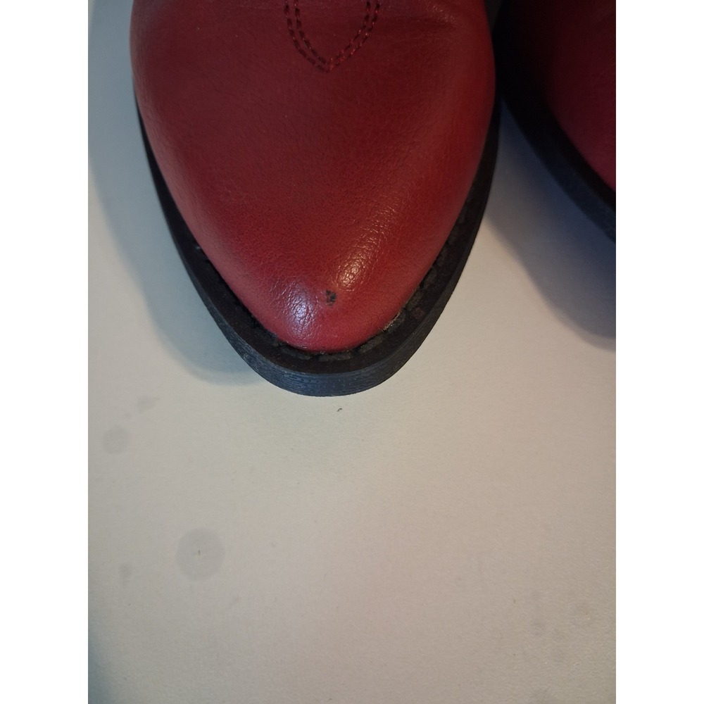 Mysoft Cowboy Boots For Women Mid Calf Pointed Toe Country Shoes SZ 10 - Picture 2 of 7